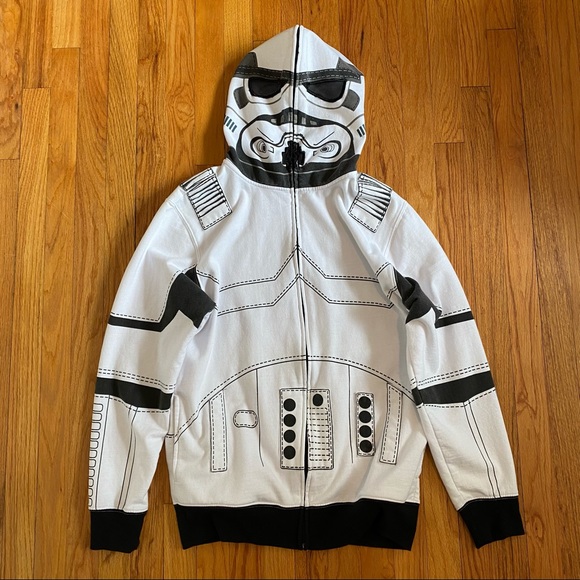 Star Wars Other - Star Wars Stormtrooper Zip Up Hoodie Large
